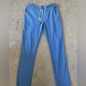FIGS Yola Skinny Scrub Pant | Ceil Blue